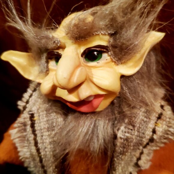 Inocensio the Andean Goblin – Handcrafted Folk Art Doll with Rustic Charm, Best - Picture 3 of 5